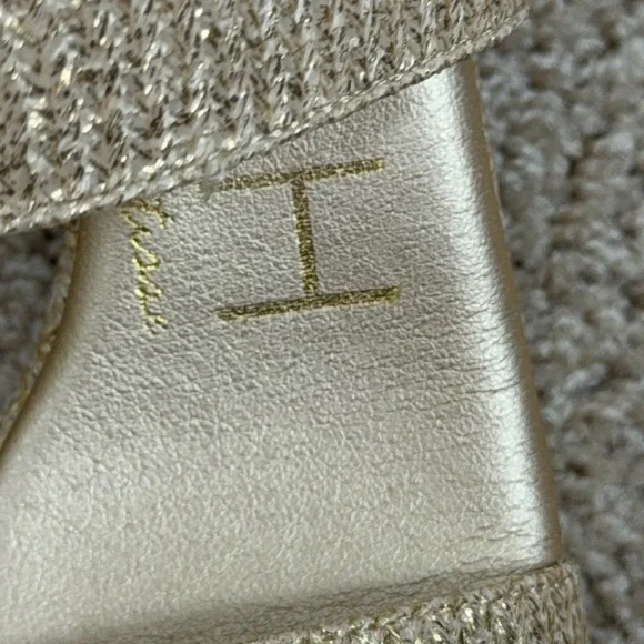 Beach by Matisse sable gold platform sandals size 7 - Picture 9 of 11